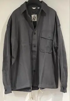 新品 nanamica ナナミカ スウェードシャツ M 秋冬 長袖