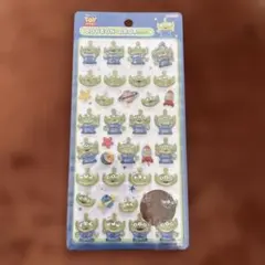 ディズニー　トイストーリー　リトルグリーンメン　ボンボンドロップシール　ピクサー