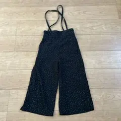 GU ドット柄サロペット　130