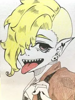 【No.2】 オリジナルイラスト ハガキサイズ