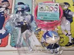青柳冬弥　アクリルスタンド　ぬいぐるみ　ぷちぬい　マルチポーチ　セガラッキーくじ