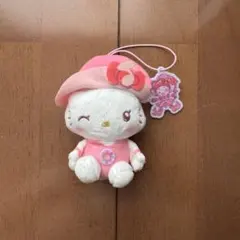 おジャ魔女どれみ×サンリオキャラクターズ マスコットキーホルダー(ハローキティ)