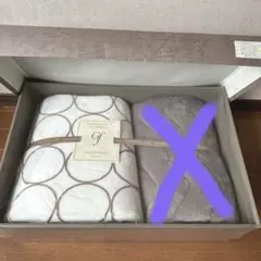 ☆未使用☆ マイヤー毛布 シングル グランフランセ ハイソフトタッチマイヤー毛布