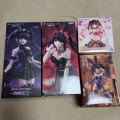 デート・ア・ライブ 時崎狂三 フィギュア 4個