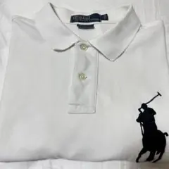 Polo by Ralph Lauren ホワイトポロシャツ L