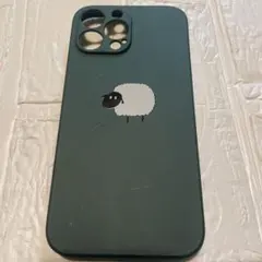 iPhone 12 Pro Max用羊デザインソフトケース