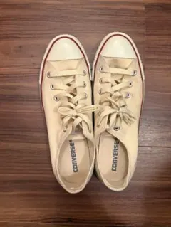 CONVERSE ベージュ ローカット スニーカー 26.5cm