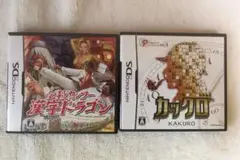 【Nintendo DS】必殺カンフー 漢字ドラゴン&カックロ