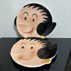 ヴァンドール　ポパイ　オリーブ　プレート2枚セット