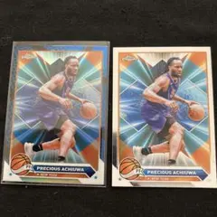 PRECIOUS ACHIUWA ブルー、ベースNBAカード 2枚セット
