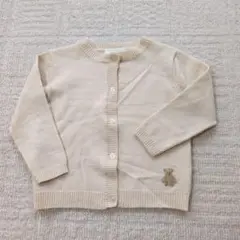 nicholas bears ベージュ カーディガン 3y