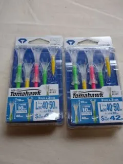 クリア　トマホーク ショート&ロングティー セット ダイヤ ゴルフ 新品