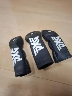 PXG ヘッドカバー 3個セット 黒