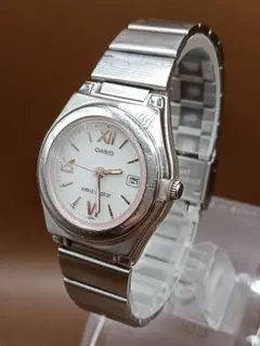 ◎　CASIO wave ceptor LWQ-10 電波ソーラー 腕時計 女性のサムネイル