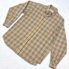 バーバリー　Burberrys ノバチェック　長袖シャツ　メンズ　 Mサイズ　綿