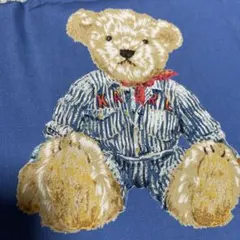 カールヘルム生地クマプリント 約114cm 幅×100cm