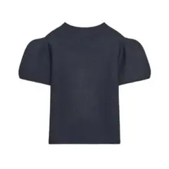 zara パフスリーブニット　ネイビーのサムネイル