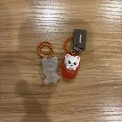 SKZOOめじるしアクセサリーソロキャンプ　ジニレット/グミチャーム　2個セット