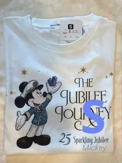 ディズニーシー 25周年　Tシャツ　S スパークリングジュビリー　白のサムネイル