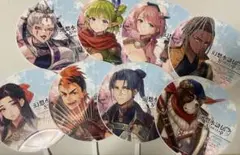幻想水滸伝 うちわ サフィア クロエ エギル ハルカ フラナガン シャプール