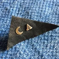 新品＊三日月とA　Moon and A シルバー925
