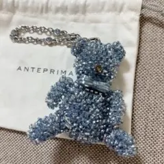 ✩美品✩ANTEPRIMA 星型チャーム ラ ミア シェルタ ブルーシルバー