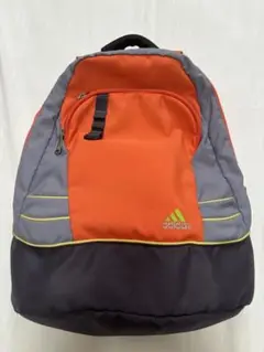 adidas リュック オレンジ/グレー