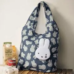 InRed　インレッド　26年3月号付録 miffyふわふわフェイス形エコバッグ