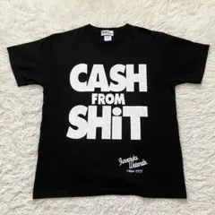 《極美品L早い者勝ち》bis cash from shitビッグプリントtシャツ