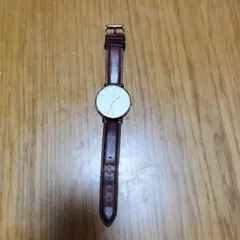 Daniel Wellington DW 時計 ホワイト/ブラウン