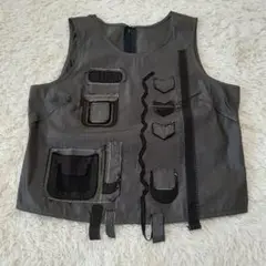 センソユニコ　t.b デザインベスト グレー系　38 M