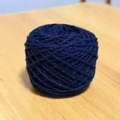 中細　ておりや　タピーウール　紺　15g