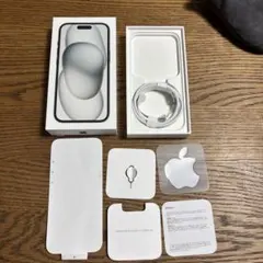 iPhone 15 128GB Black simフリー 空箱