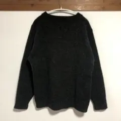 LLBean ニット セーター USA製 ウール クルーネック M