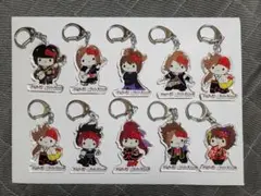 和楽器バンド×ハローキティ【中古】アクリルキーホルダー　10点セット