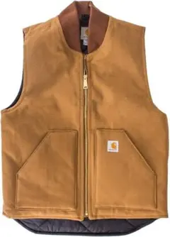 Carhartt リラックスフィット ベスト XL ブラウン