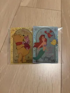 Disneyウエハースカード ウィニー・ザ・プー & リトル・マーメイド