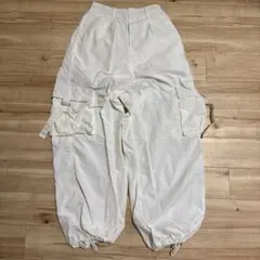 INGNI ホワイトカーゴパンツ