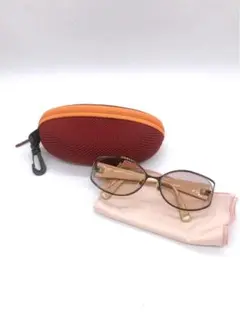 【2785】renoma レノマ サングラス ブラウン 茶色 伊達メガネ めがね