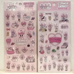 2点セット ★ エスターバニー クリアシール シール ESTHER BUNNY