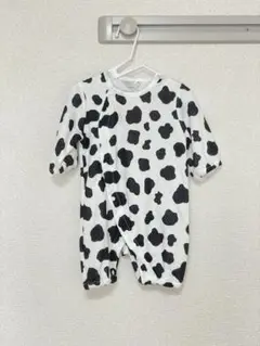 【新品】牛柄ロンパース 60