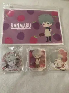 うたプリ アクキー ポーチ バッジ 蘭丸