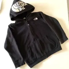 ノースフェイス　キッズ140 人気の ジップアップパーカー⭐︎人気のフーディ 美品