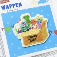 トイストーリー ディズニー 刺繍 アイロン ワッペン アップリケ dn-18