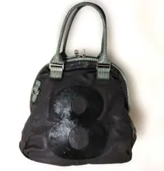 【人気モデル】ムータ MUTA クロコ ハンドバッグ スパンコール 8 ゴルフ MUTA ムータ レザーハンドバッグ 8 スパンコール クロコダイル