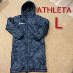 るんるんATHLETA 黒 ダウンコート フード付き　ベンチコート スポーツ ベンチコート アスレタ」の人気商品一覧 | 安い商品を