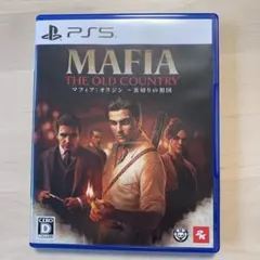 PS5 マフィア:オリジン 裏切りの祖国