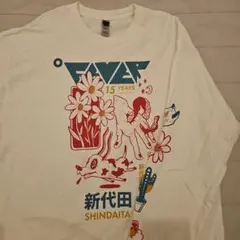 新代田Fever 15 Years　ロング Tシャツ XL