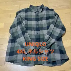 ユニクロ ネルシャツ キングサイズ 4XL アメカジ パタゴニア コロンビア