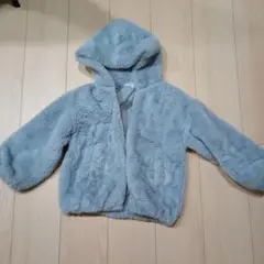 GLOBAL WORK フード付きボアアウター 120cm